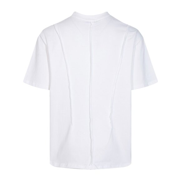 Thug Club White T Shirt With Minimalist Design - Picture 2 of 8
